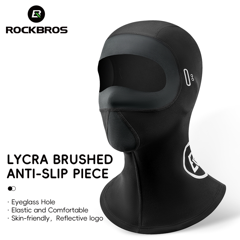 Wool Balaclava Knit - ROCKBROS Cycling Face Mask Winter Warm