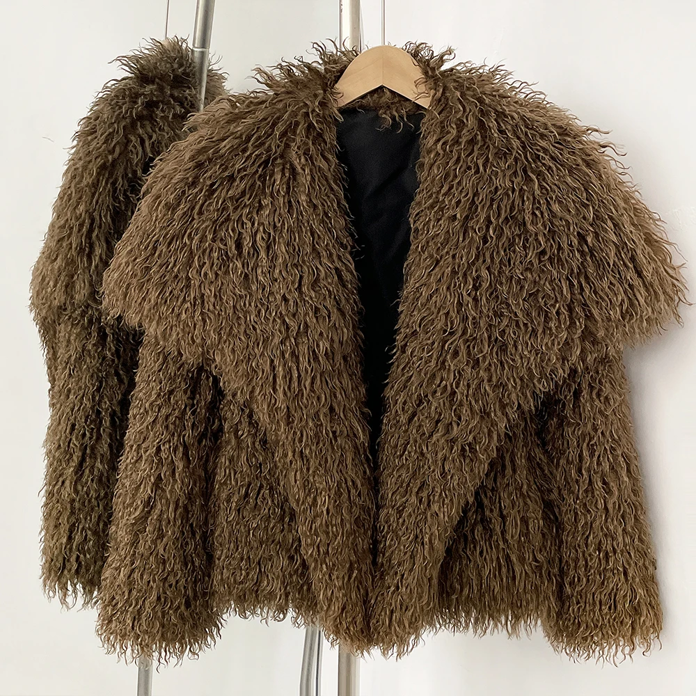 Fur Coat Eco-friendly Faux Fur - огляд і ціна Winter Clothing Store