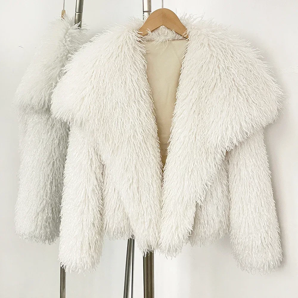 Fur Coat Eco-friendly Faux Fur - огляд і ціна Winter Clothing Store