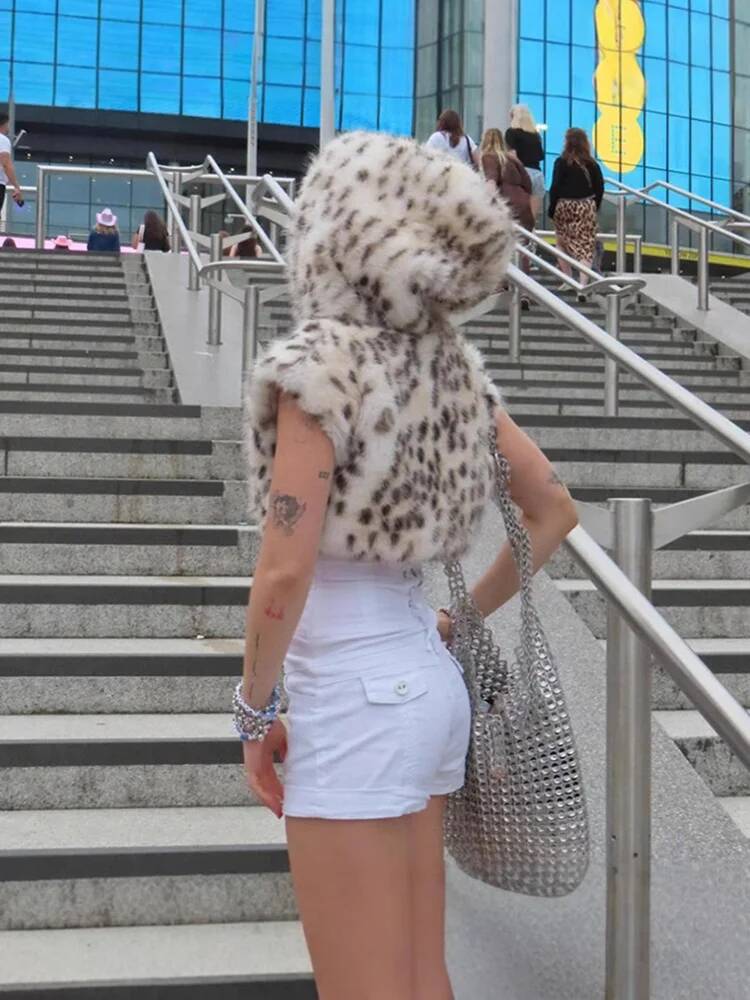 2026 Sexy Leopard Print Hooded - огляд і ціна Winter Clothing Taiwan