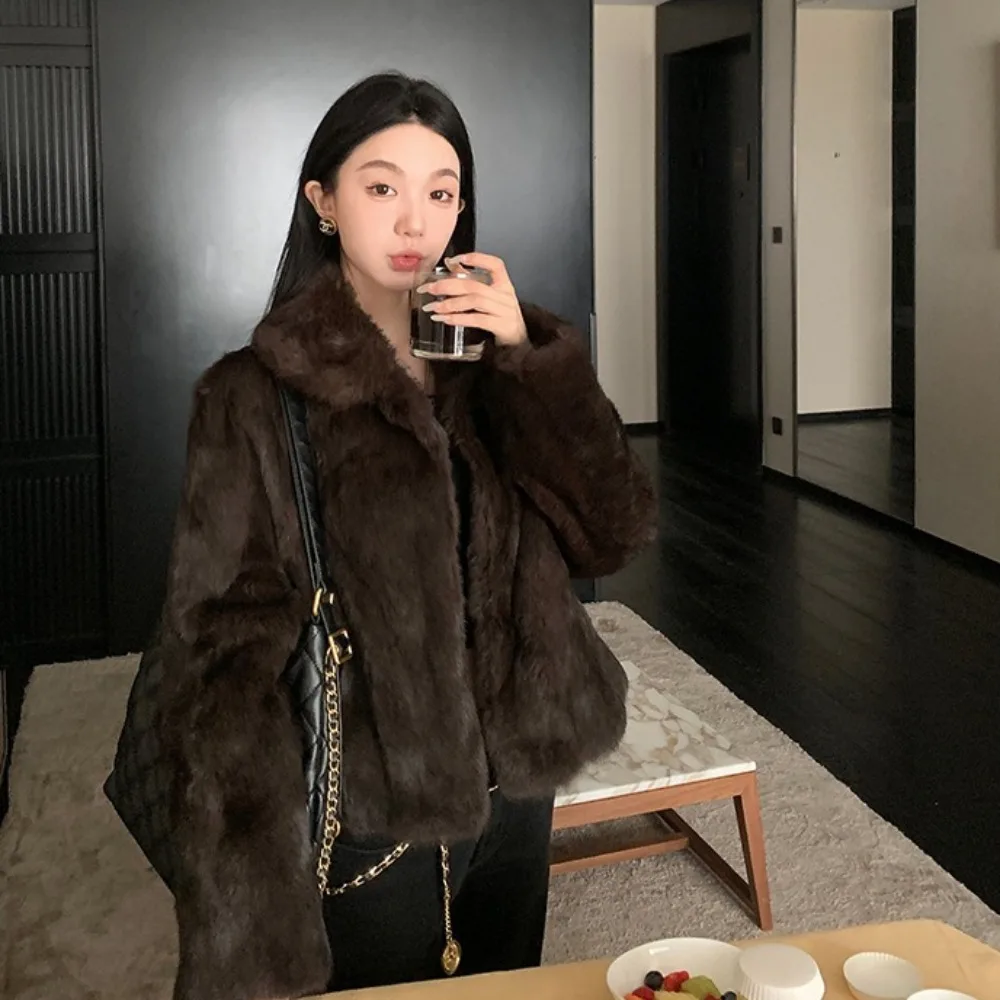 Natural Rabbit Fur Coat Women  - огляд і ціна Winter Clothing Store