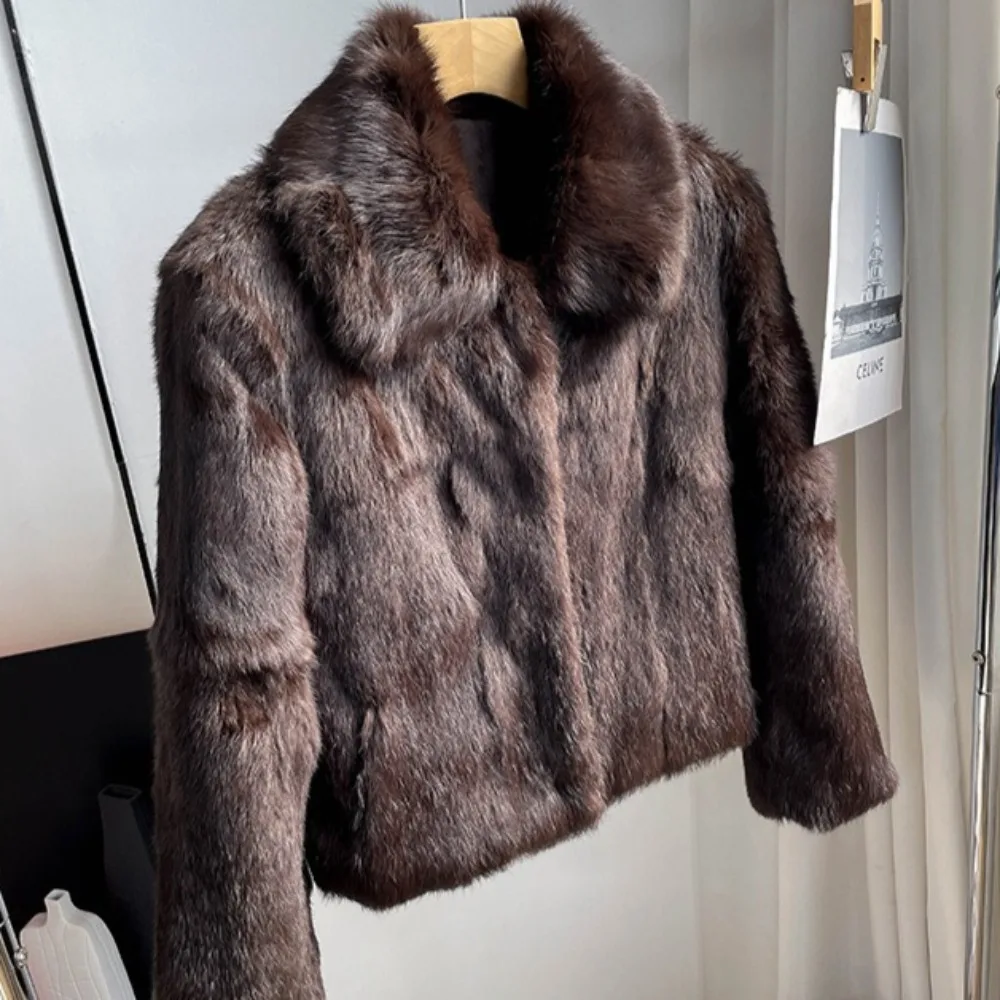 Natural Rabbit Fur Coat Women  - огляд і ціна Winter Clothing Store