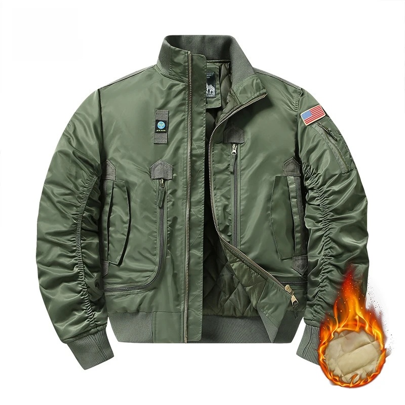 Winter MA1 Men's Bomber Jacket - огляд і ціна Winter Clothing Taiwan