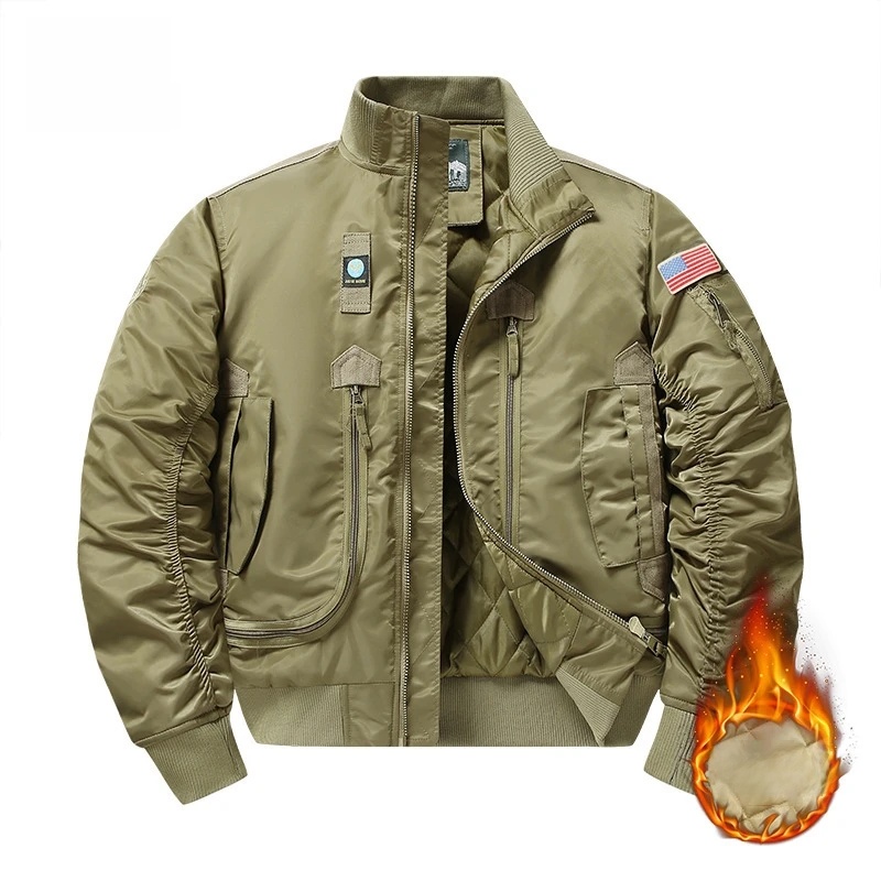Winter MA1 Men's Bomber Jacket - огляд і ціна Winter Clothing Taiwan