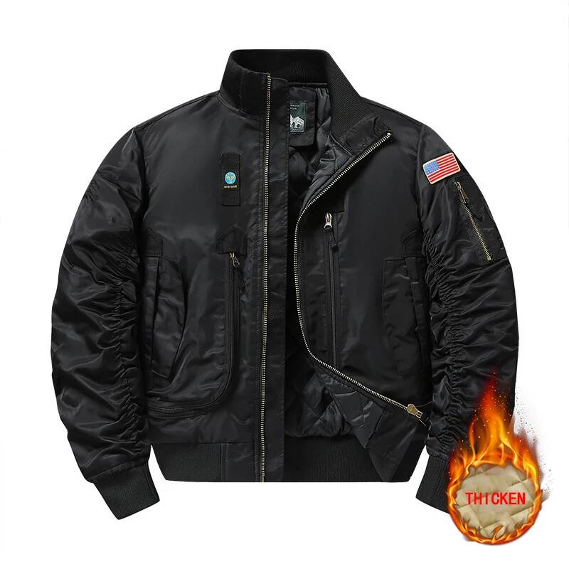 Winter MA1 Men's Bomber Jacket - огляд і ціна Winter Clothing Taiwan