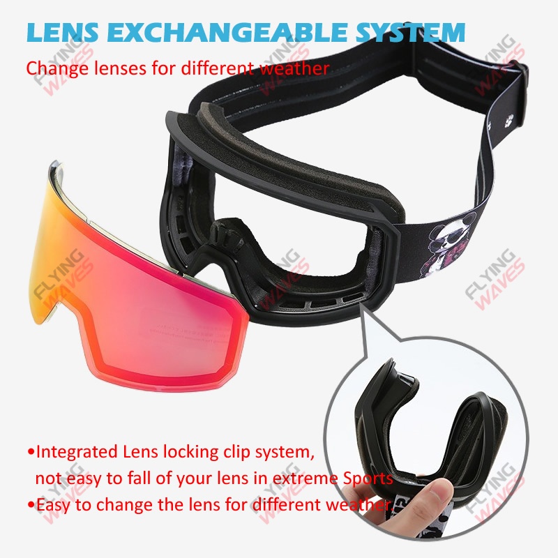 NEW Double Lens Full Ski Goggl - огляд і ціна Snow Goggle Uv