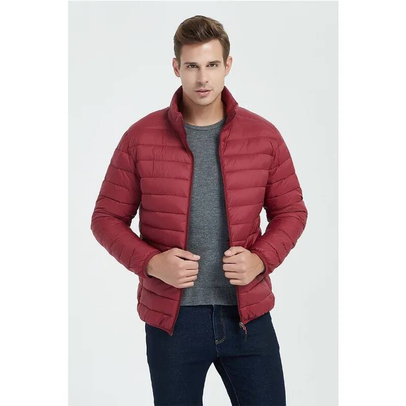 Stand Collar Casual Work Parka - огляд і ціна Winter Clothing Taiwan