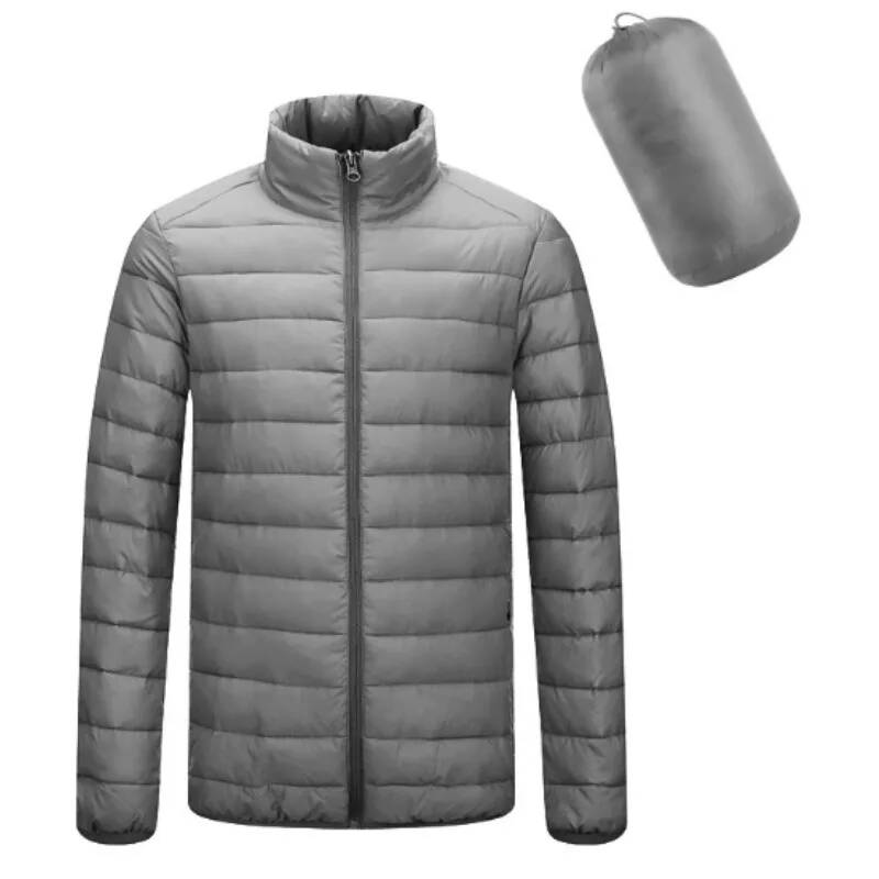 Stand Collar Casual Work Parka - огляд і ціна Winter Clothing Taiwan