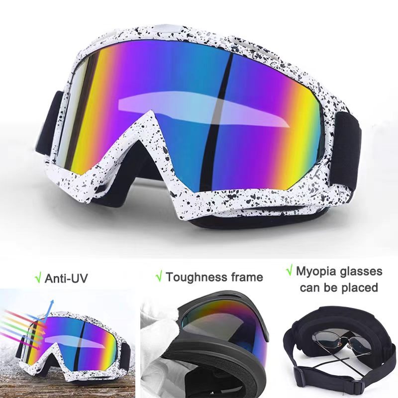 Oversized Helmet Goggles Men W - огляд і ціна Snow Goggle Uv