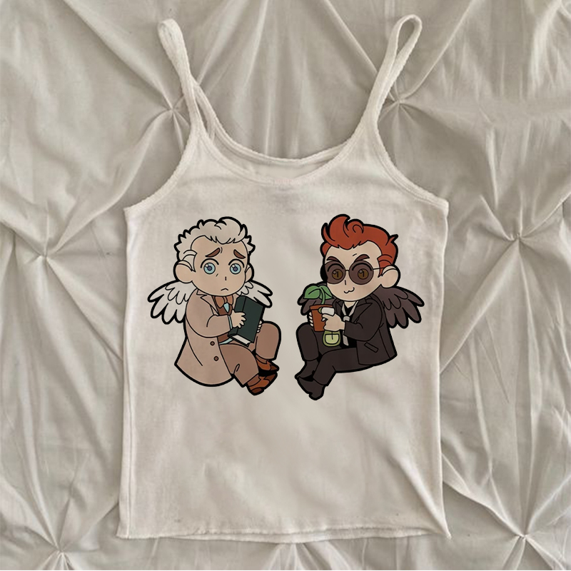 Good OmensY2k Good Omens Print - огляд і ціна Winter Clothing Store