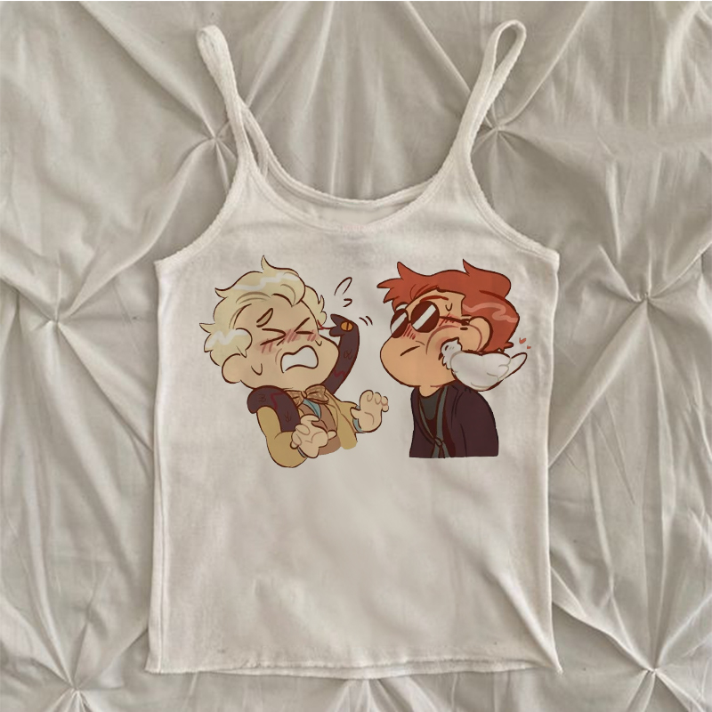Good OmensY2k Good Omens Print - огляд і ціна Winter Clothing Store