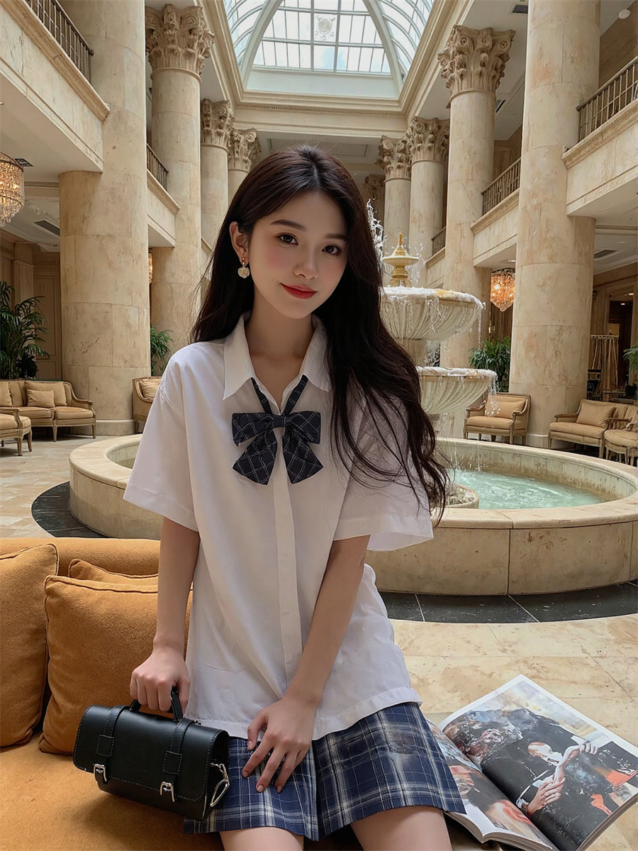 Short Sleeve Korean Style Shir - огляд і ціна Winter Clothing Trends For Women