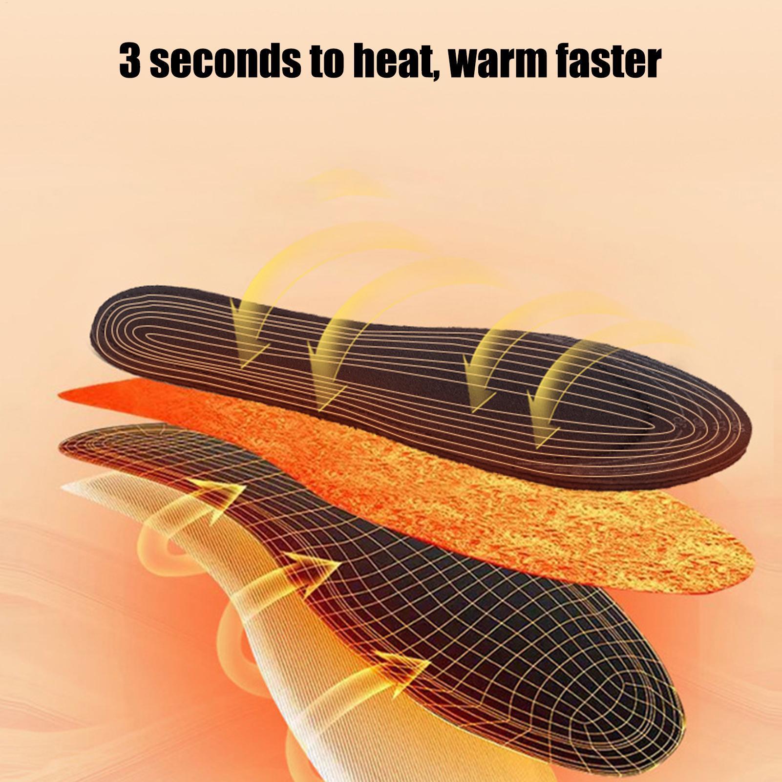 USB Heated Insoles Cuttable Th - огляд і ціна Heated Insole Rechargeable