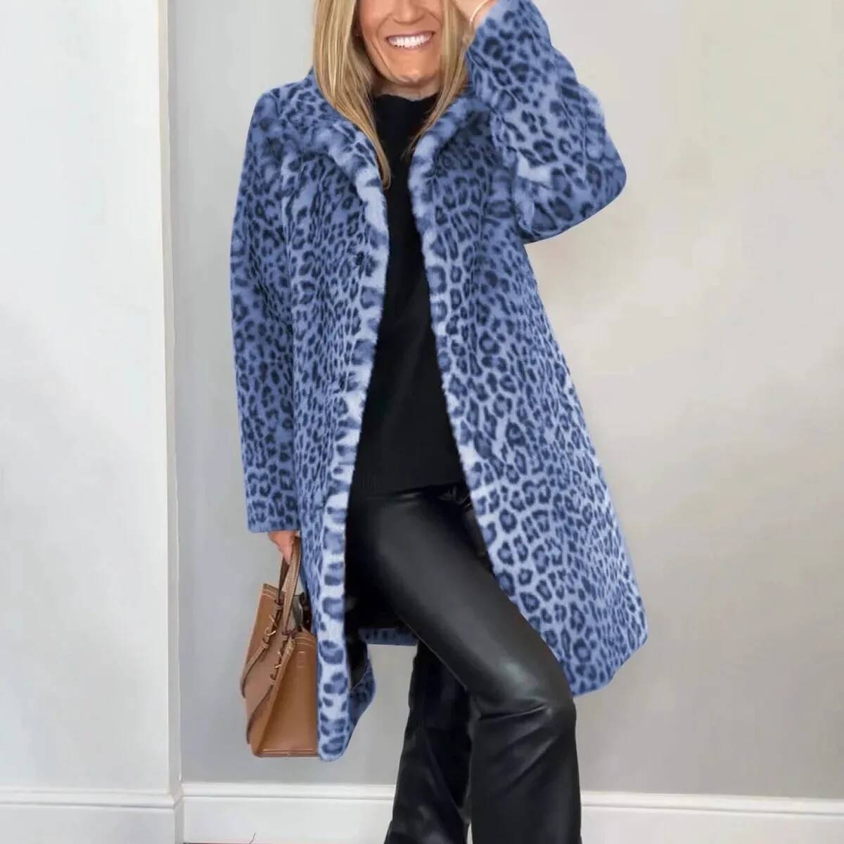 Fashionable Leopard Print Plus - огляд і ціна Winter Clothing Taiwan