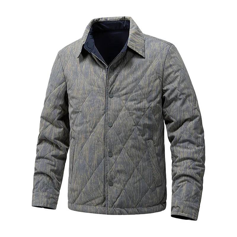 Men's Large-Sized Retro Jacket - огляд і ціна Winter Clothing Taiwan