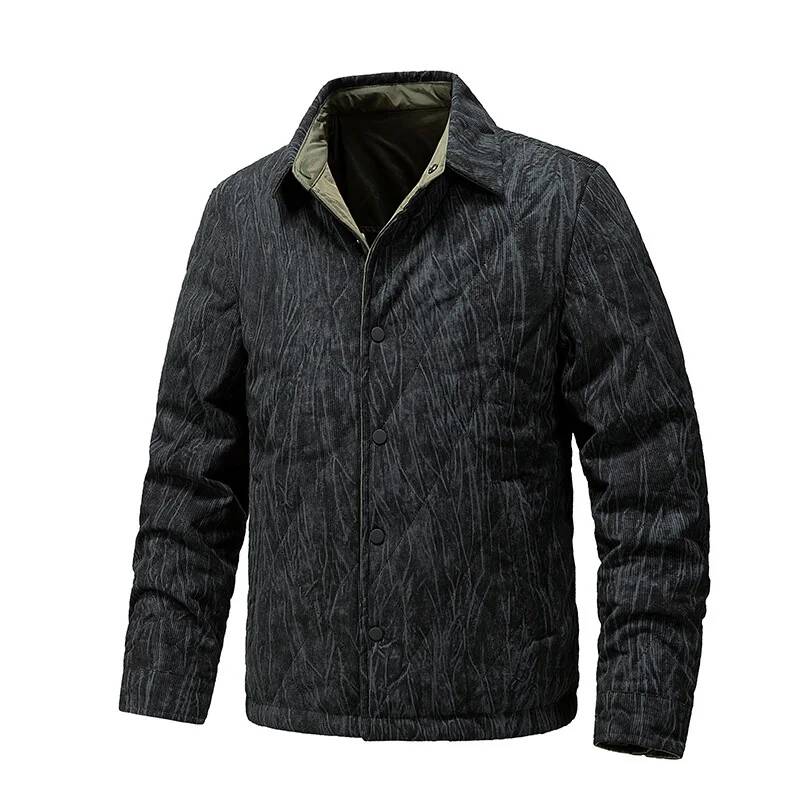 Men's Large-Sized Retro Jacket - огляд і ціна Winter Clothing Taiwan