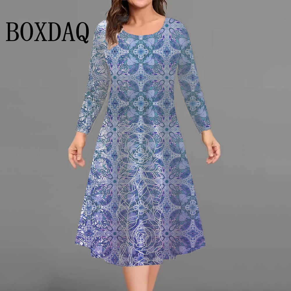 New Fashion Elegant Women Dres - огляд і ціна Winter Clothing Plus Size