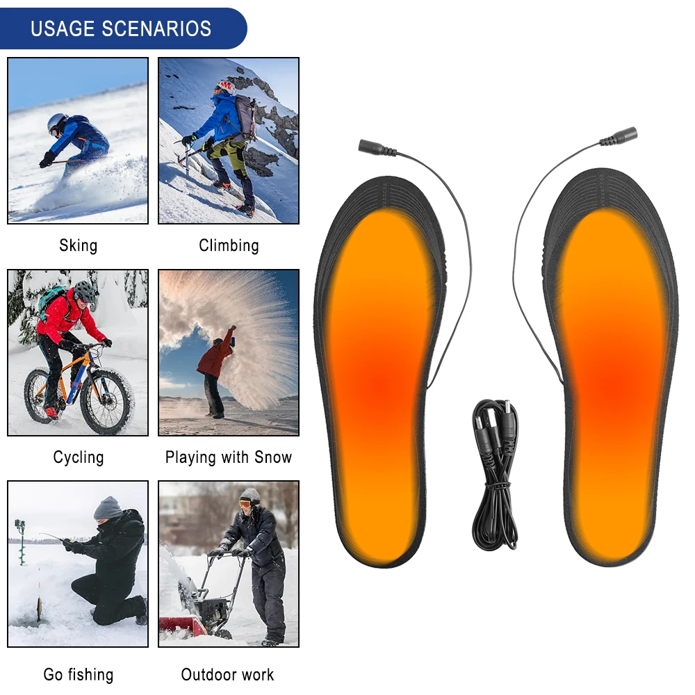 USB Rechargeable Heated Insole - огляд і ціна Heated Insole Rechargeable