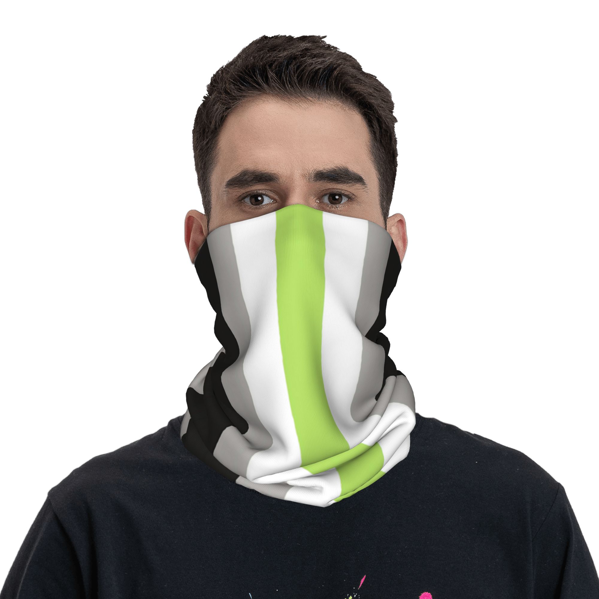 Agender Lgbt  Bandana Neck Cov - огляд і ціна Wool Balaclava Knit