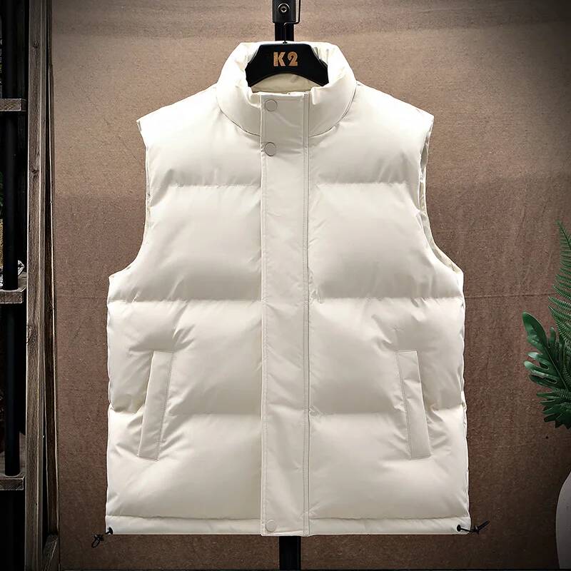 Men Cotton Vest Puffer Sleevel - огляд і ціна Winter Clothing Taiwan