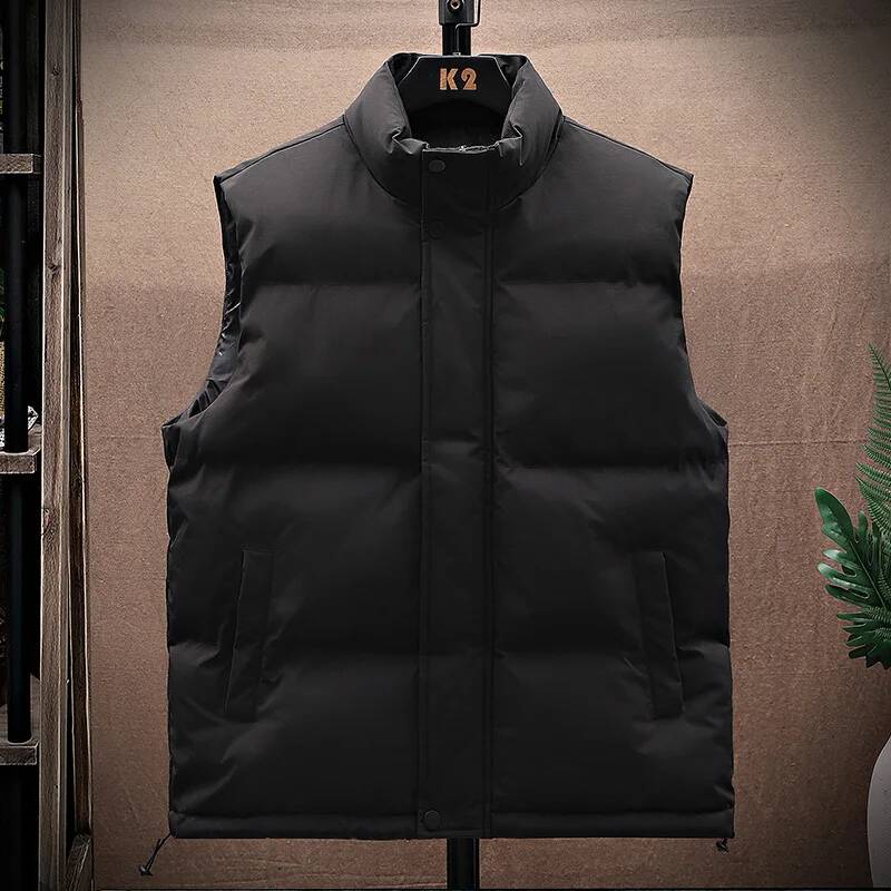 Men Cotton Vest Puffer Sleevel - огляд і ціна Winter Clothing Taiwan