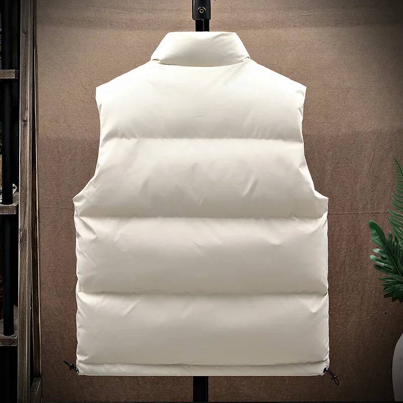 Men Cotton Vest Puffer Sleevel - огляд і ціна Winter Clothing Taiwan