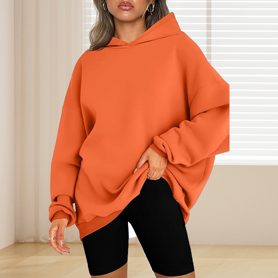 Plus Size Basic Solid Color Ho - огляд і ціна Winter Clothing Plus Size