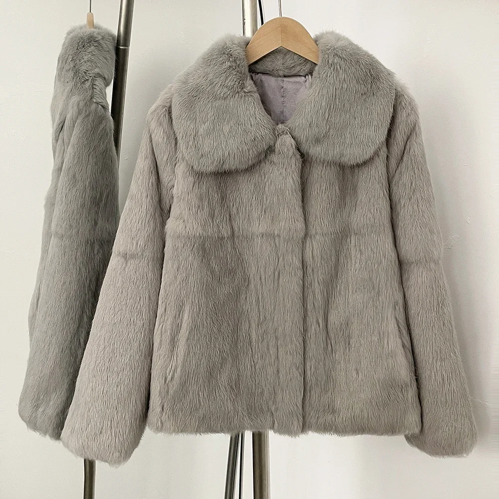 2025 New Short Natural Rabbit  - огляд і ціна Winter Clothing Store