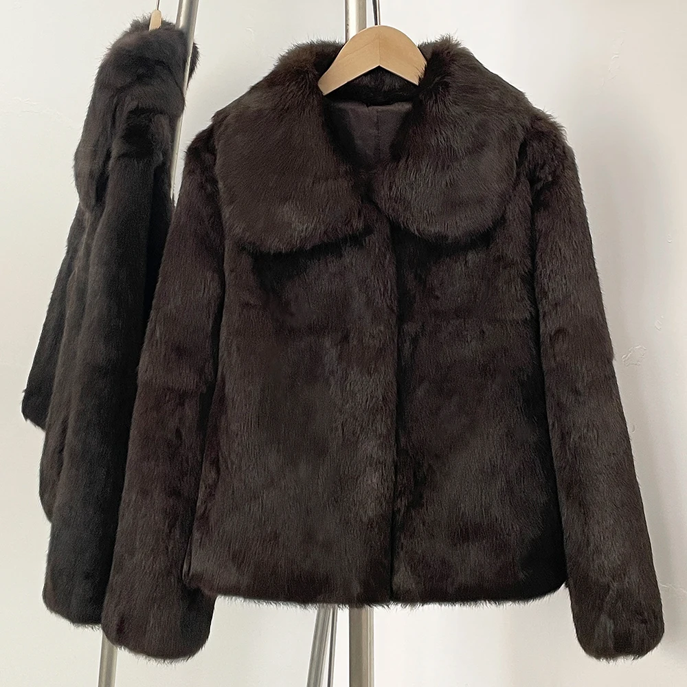 2025 New Short Natural Rabbit  - огляд і ціна Winter Clothing Store