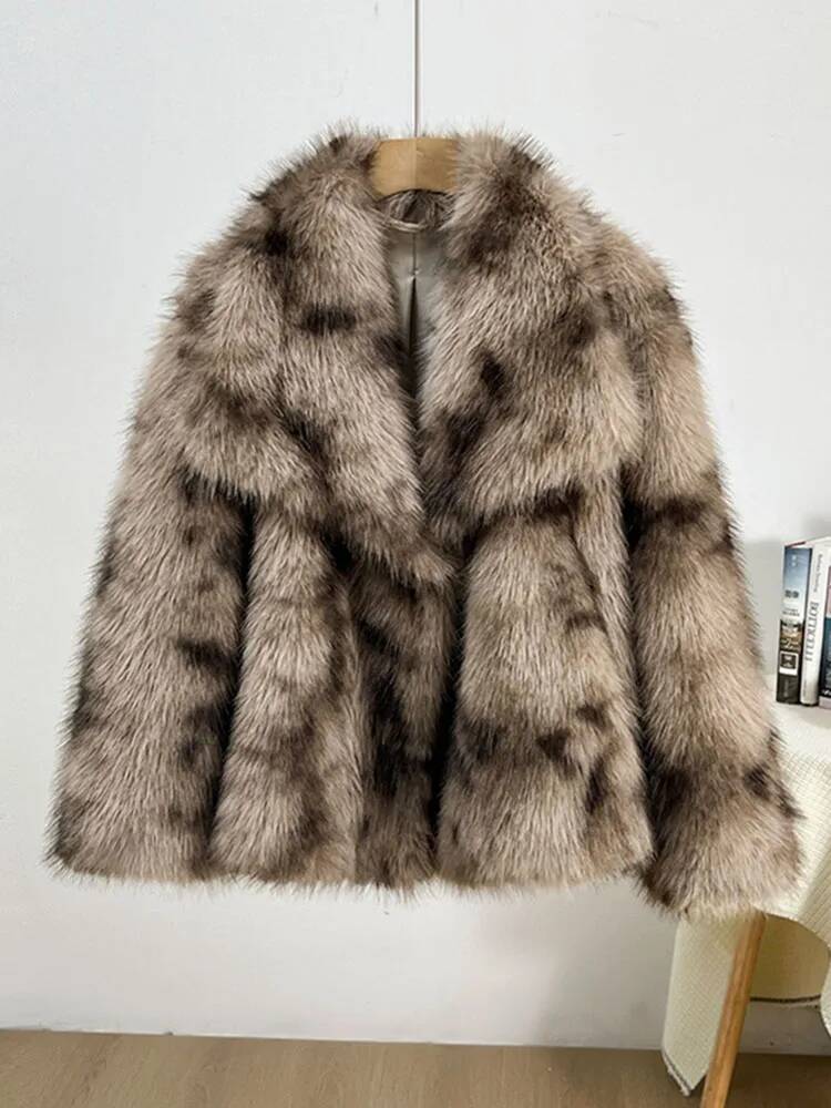 2026 Chic Leopard Print Big Co - огляд і ціна Winter Clothing Taiwan