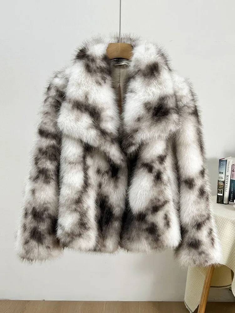 2026 Chic Leopard Print Big Co - огляд і ціна Winter Clothing Taiwan