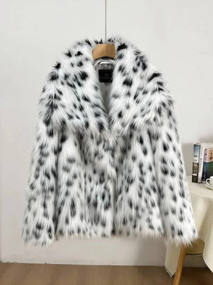 2026 Chic Leopard Print Big Co - огляд і ціна Winter Clothing Taiwan