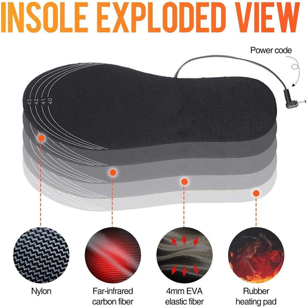 USB Rechargeable Heated Insole - огляд і ціна Heated Insole Rechargeable