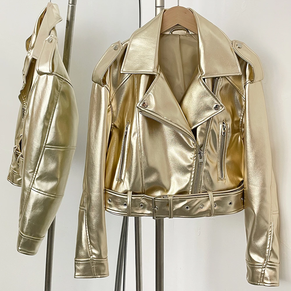 Faux Leather Jacket Female Aut - огляд і ціна Winter Clothing Store