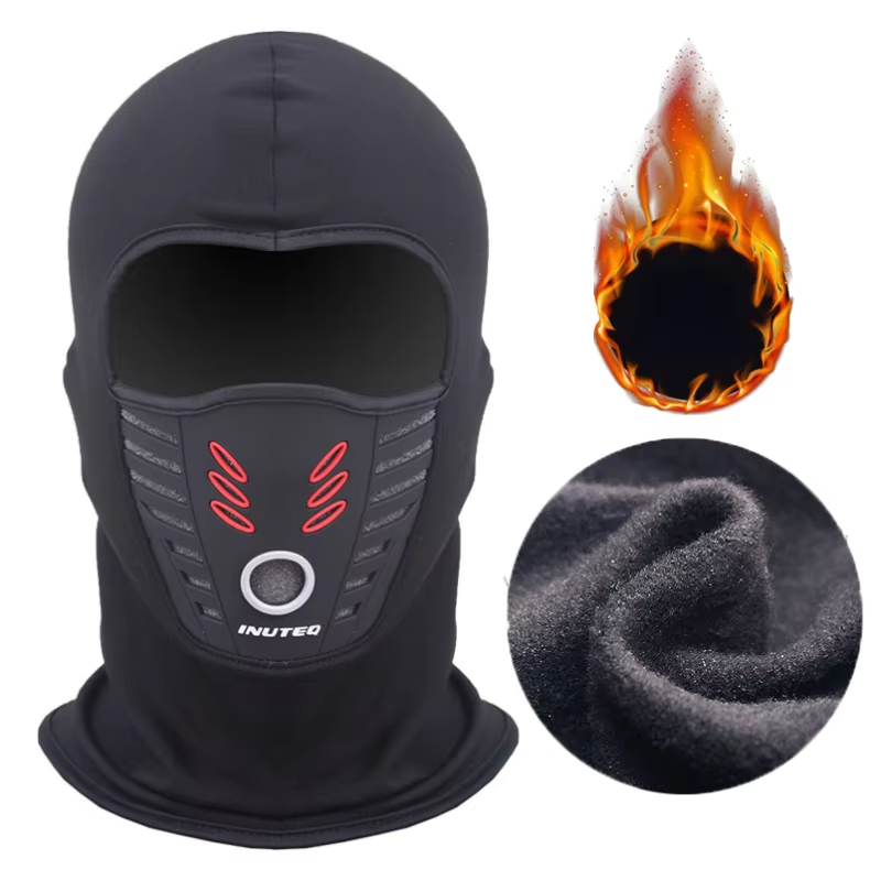 Summer Winter Warm Fleece Moto - огляд і ціна Wool Balaclava Knit